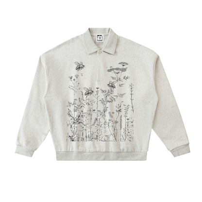 Naturev1 Heavyweight Polo Sweatshirt